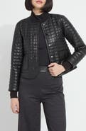 Lysse Agnes Quilted Faux Leather Jacket