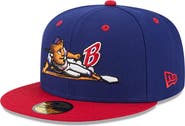 New Era Men's New Era  Dark Blue Buffalo Bisons Theme Nights 59FIFTY Fitted Hat