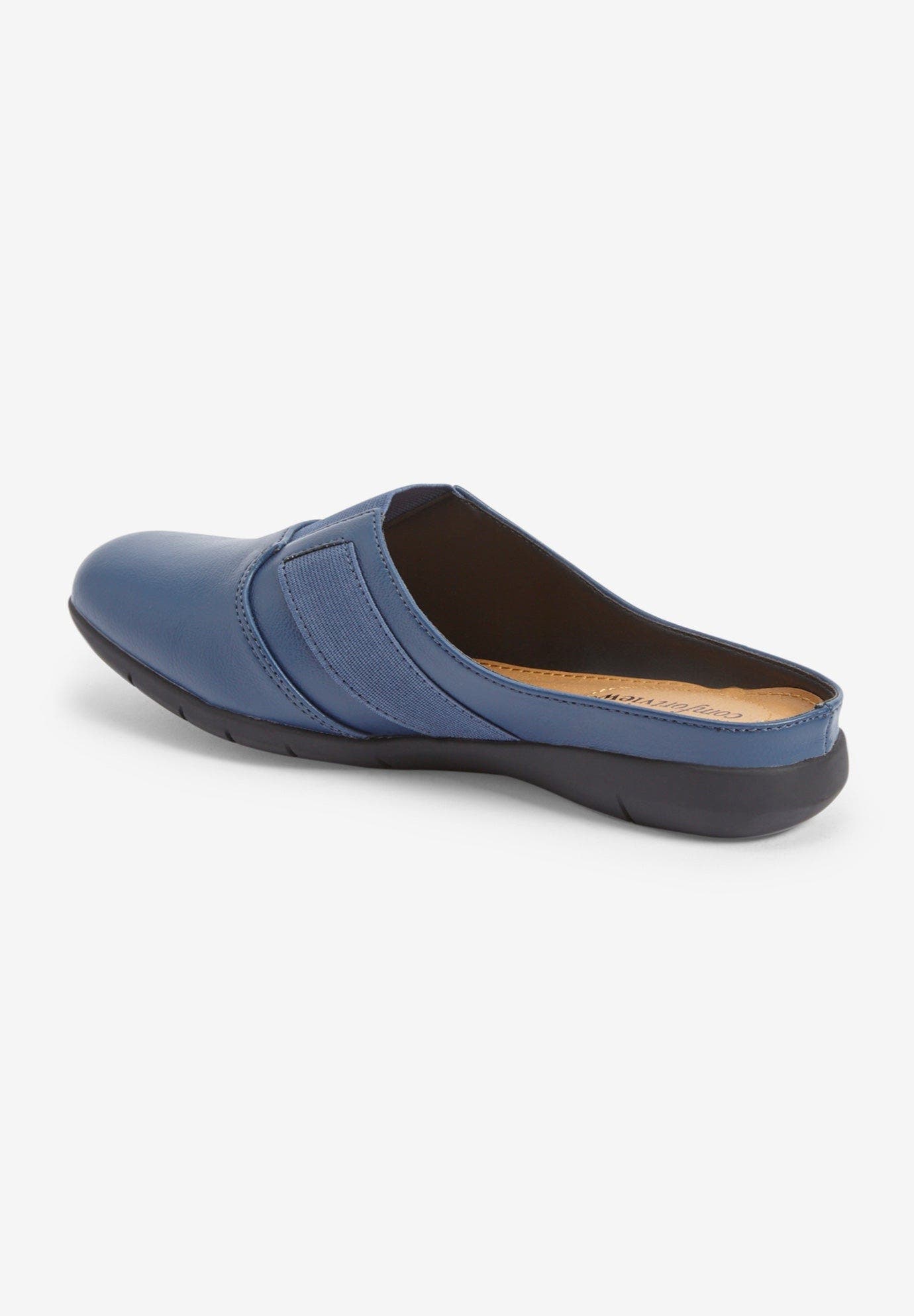 The Sarah Slip On Mule, Alternate, color, NAVY