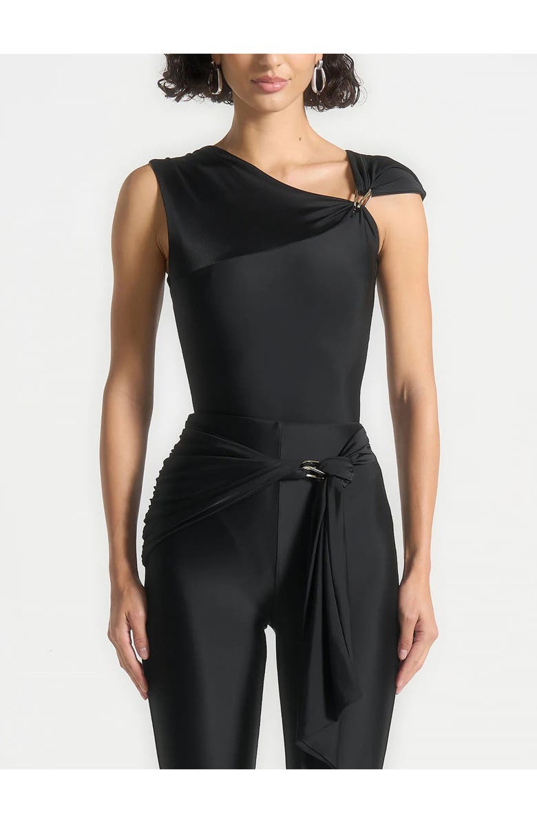 Manière De Voir Bodysuit with Hardware Detail, Main, color, 