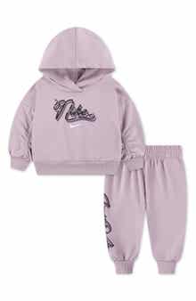 Nike Logo Graphic Hoodie & Joggers Set