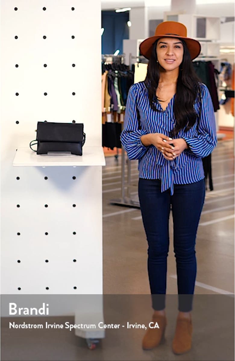 Faux Leather Crossbody Bag, sales video thumbnail