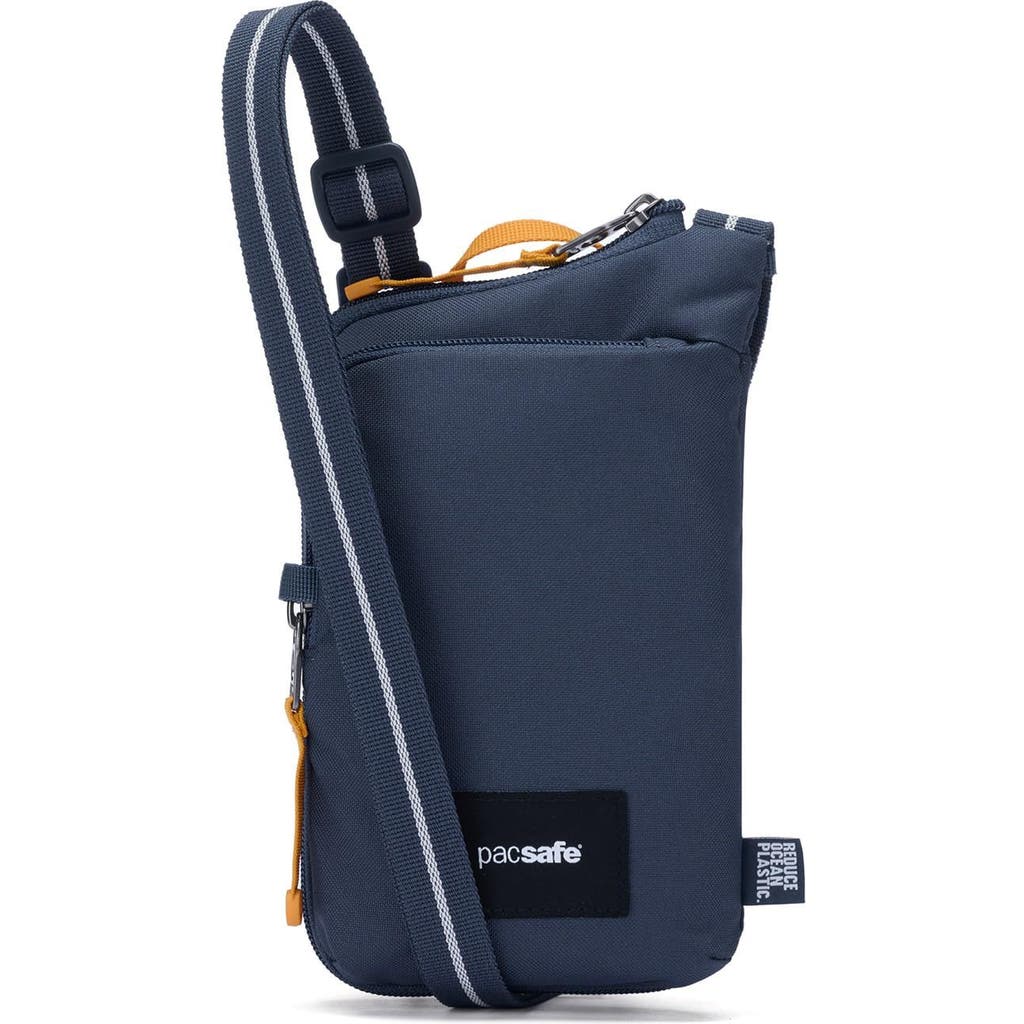 Pacsafe Go Tech Crossbody In Blue