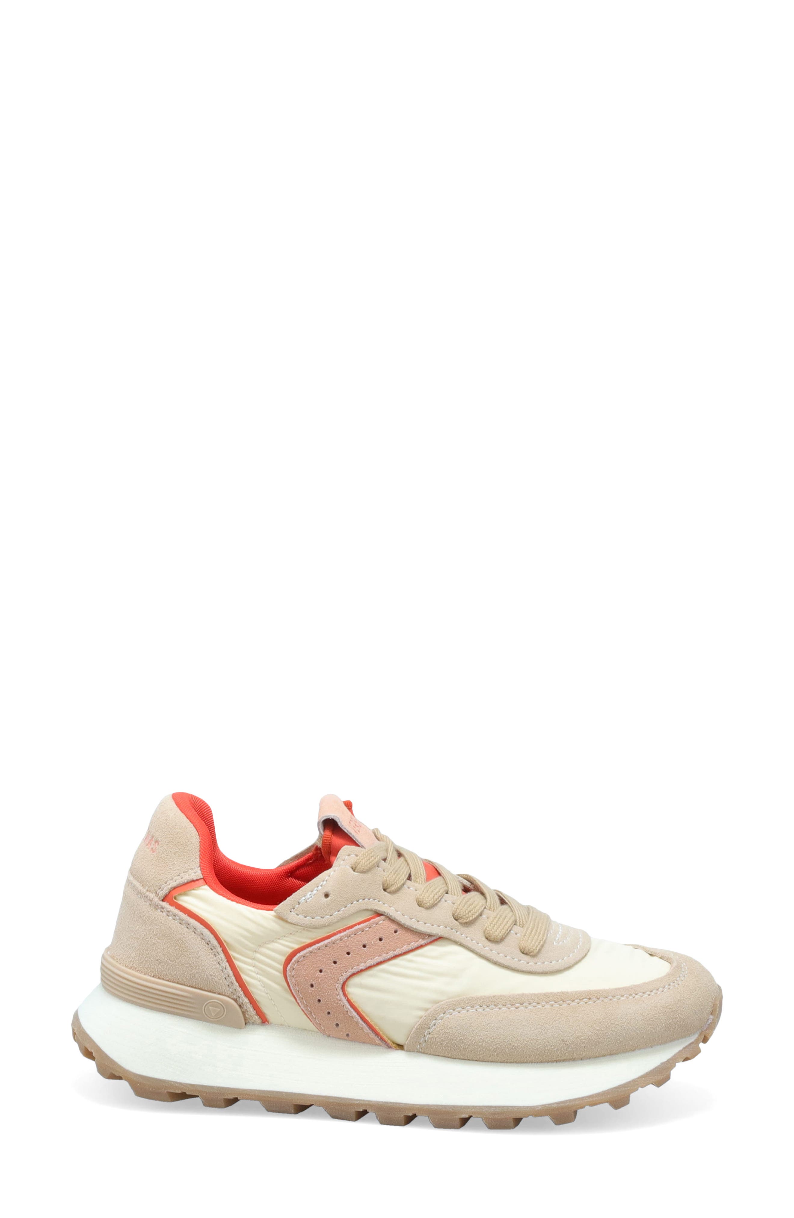 Clodette Sneaker, Alternate, color, APRICOT
