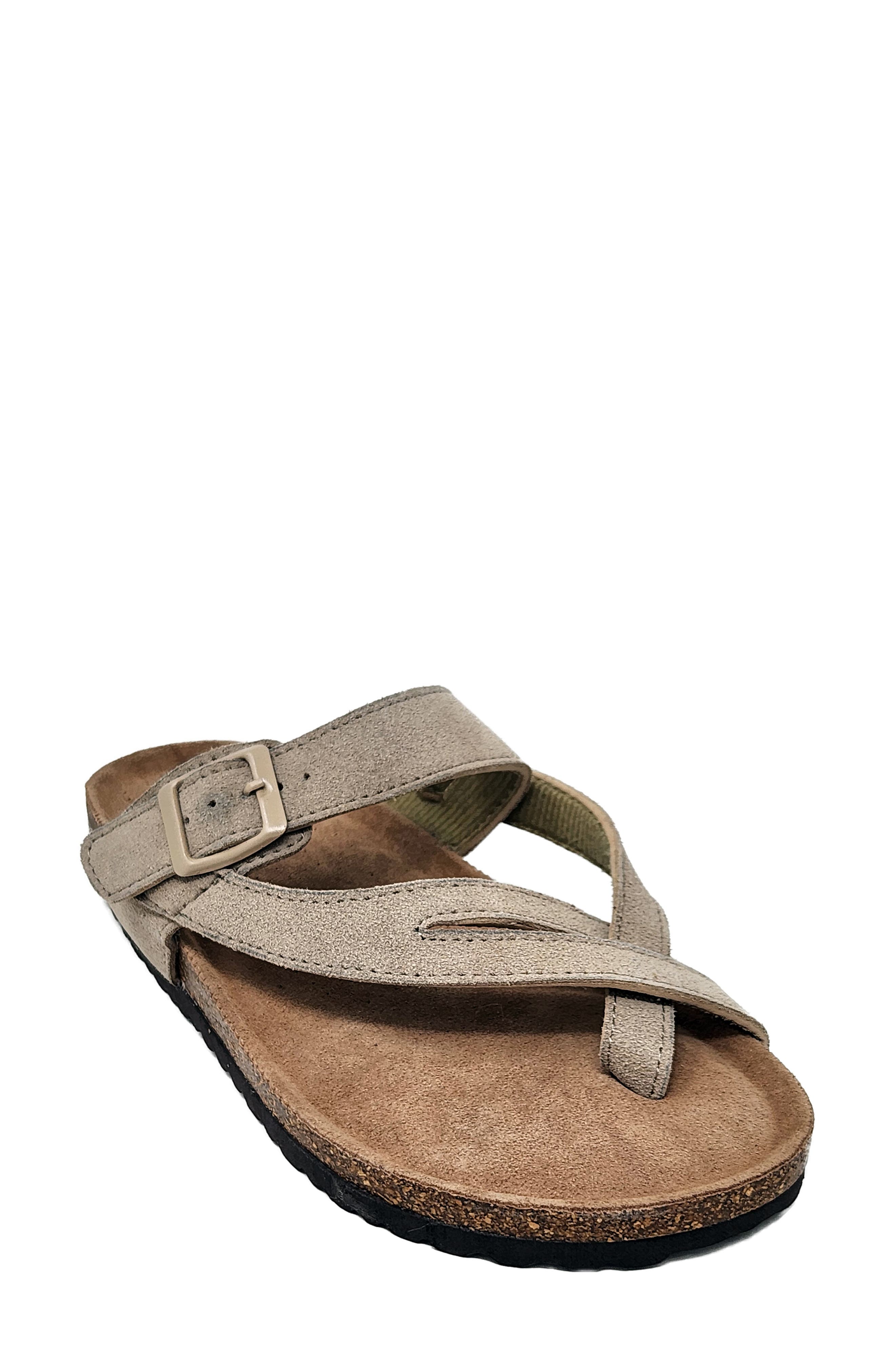 GAAHUU Strappy Slide Sandal, Main, color, Tan