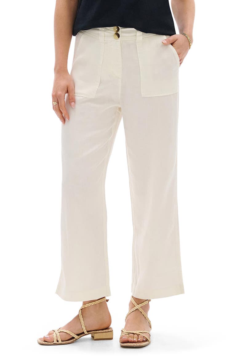 Whisper White Wide Leg Pants, Main, color, WHISPER WHITE