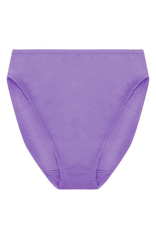 Natori Bliss Bare Cotton High Cut Briefs