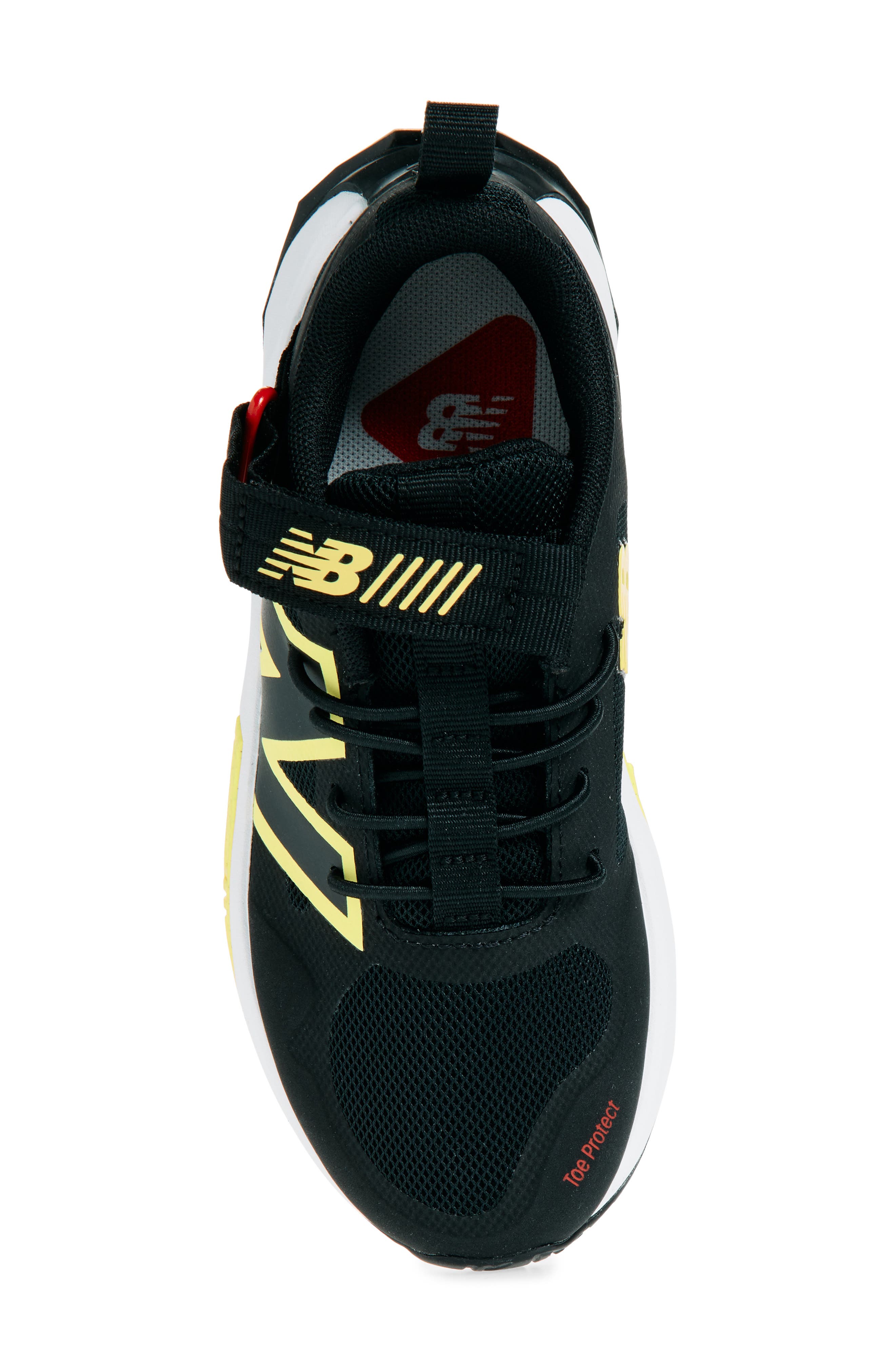 New Balance Kids' FuelCell Play Sneaker, Alternate, color, Black/ Punch Yellow