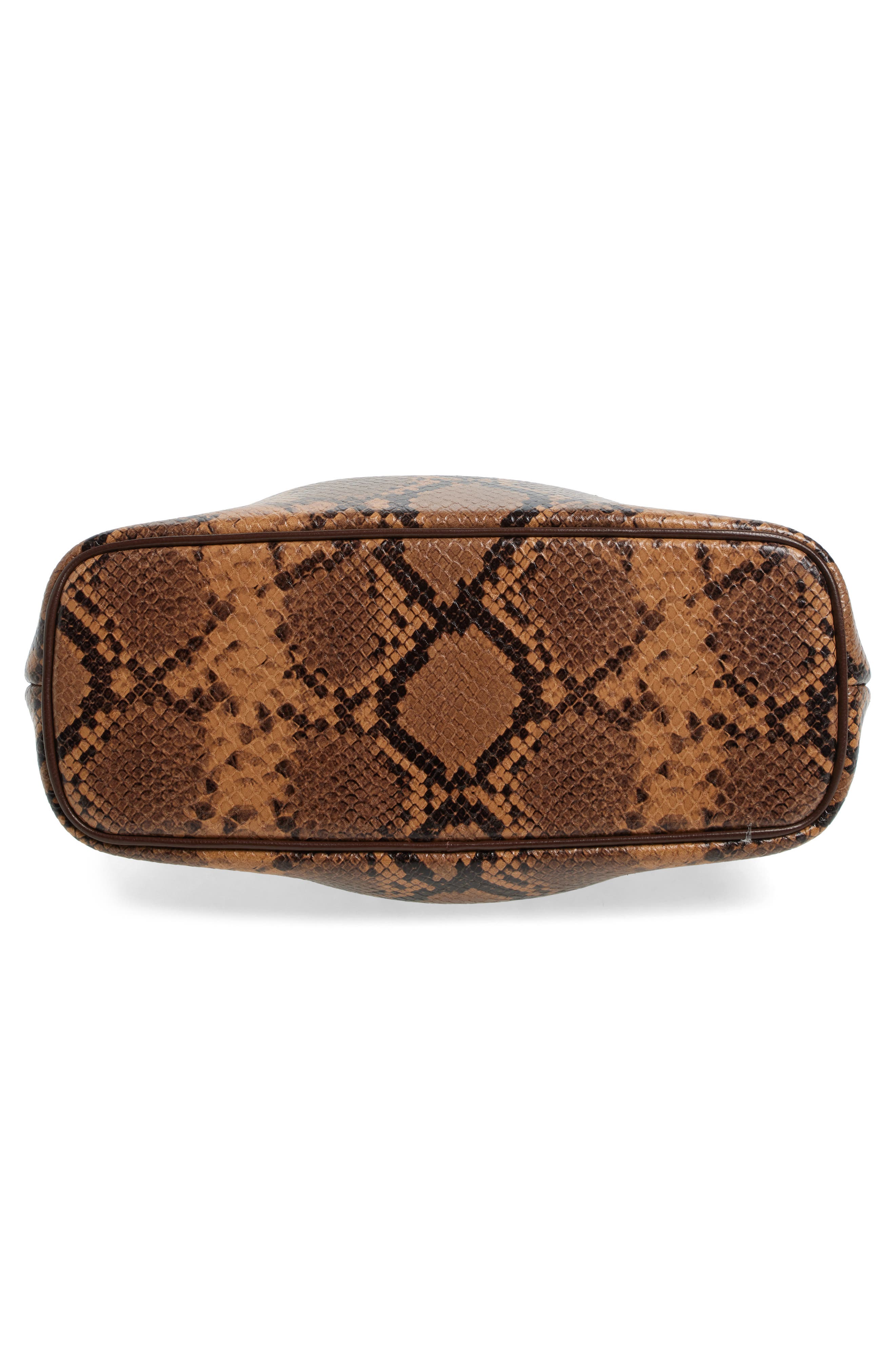 Jacquemus Le Petite Calino Leather Top Handle Bag, Alternate, color, Light Brown