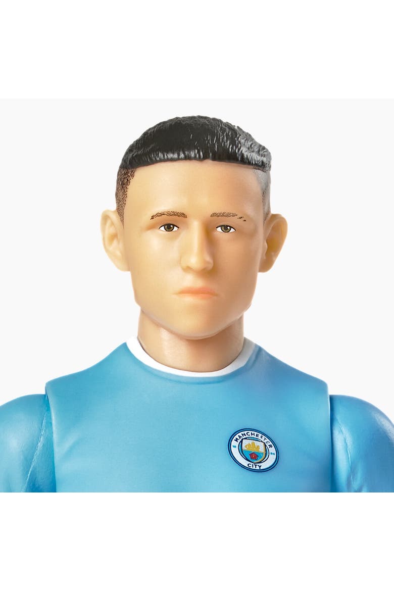SOCKERS Manchester City F.C. Phil Foden 8" Collectible Soccer Action Figure, Alternate, color, Blue