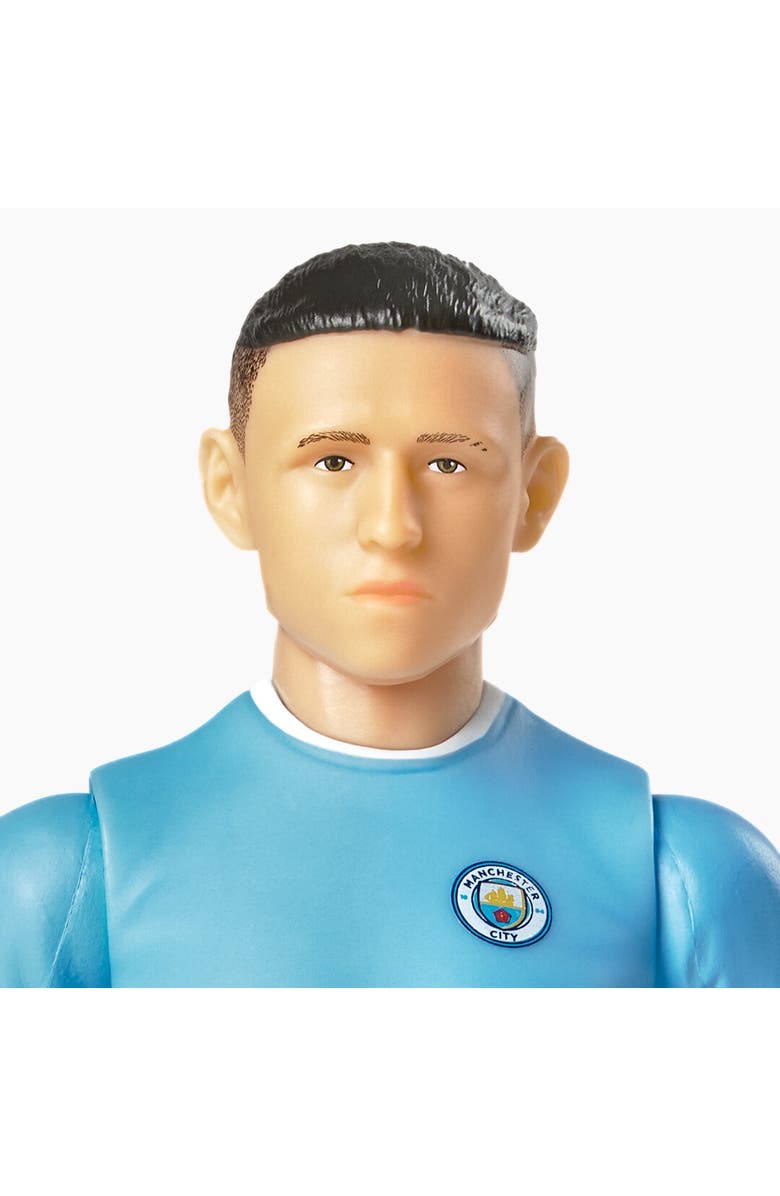 Banbo Toys SOCKERS Manchester City F.C. Phil Foden 8" Collectible Soccer Action Figure, Alternate, color, Blue