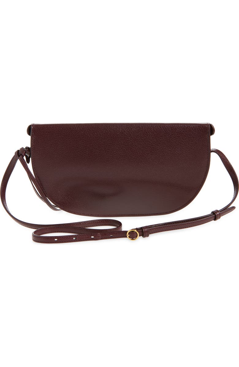 Alaïa Hip East West Crossbody Bag, Alternate, color, Rouge Grenat