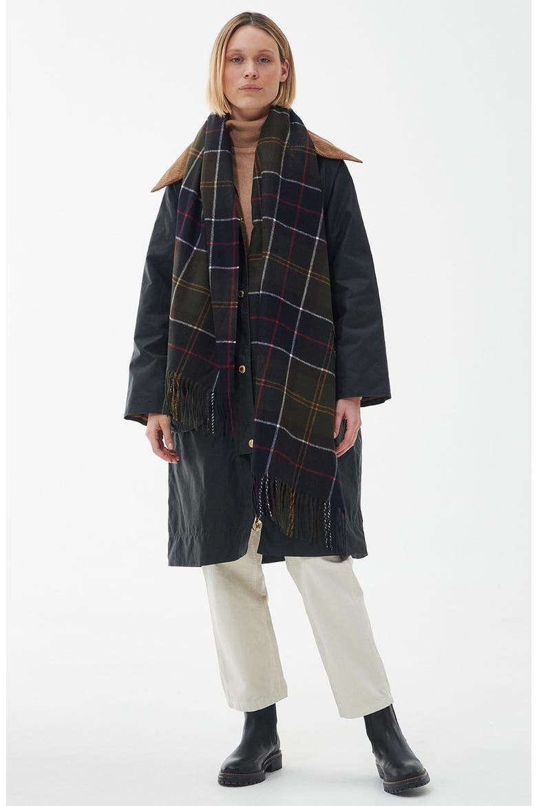Hailes Plaid Scarf, Alternate, color, CLASSIC TARTAN