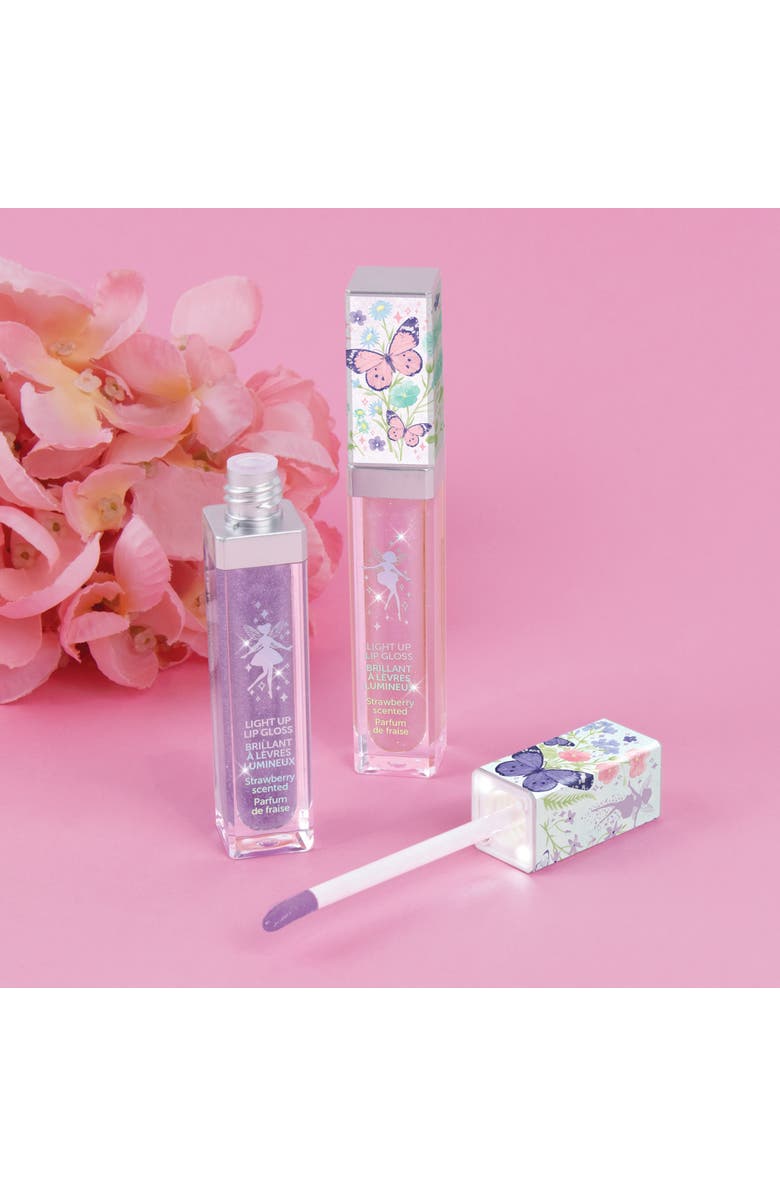 Three Cheers For Girls 3C4G Fairy Garden Lightup Lip Gloss Duo, 2 Pieces, Tweens & Girls Ages 8+, Alternate, color, Multicolored