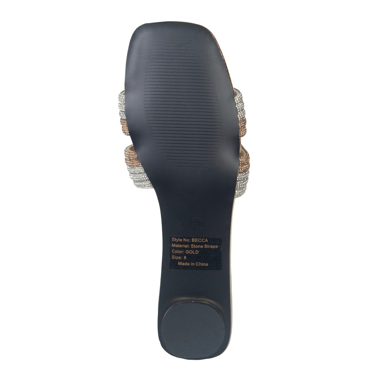 Becca Sandal, Alternate, color, GOLD