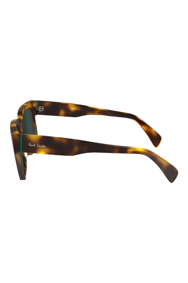 Kenley 52mm Rectangular Sunglasses, Alternate, color, HAVANA