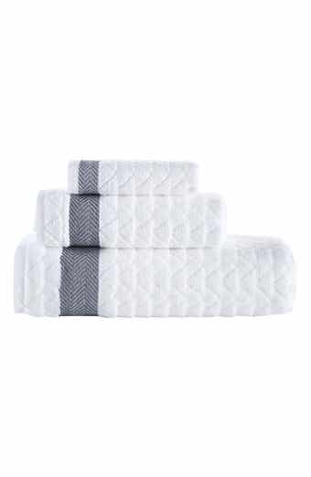Brooks Brothers Herringbone 3-Piece Towel Set