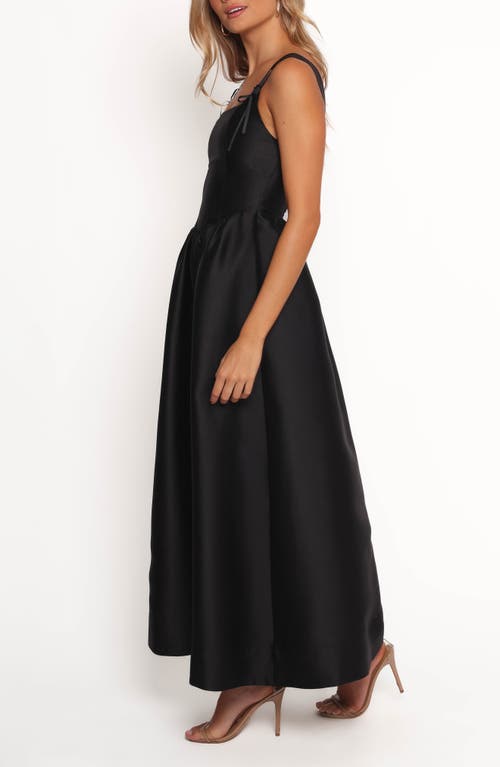 Petal And Pup Petal & Pup Marcelline Fit & Flare Maxi Dress In Black