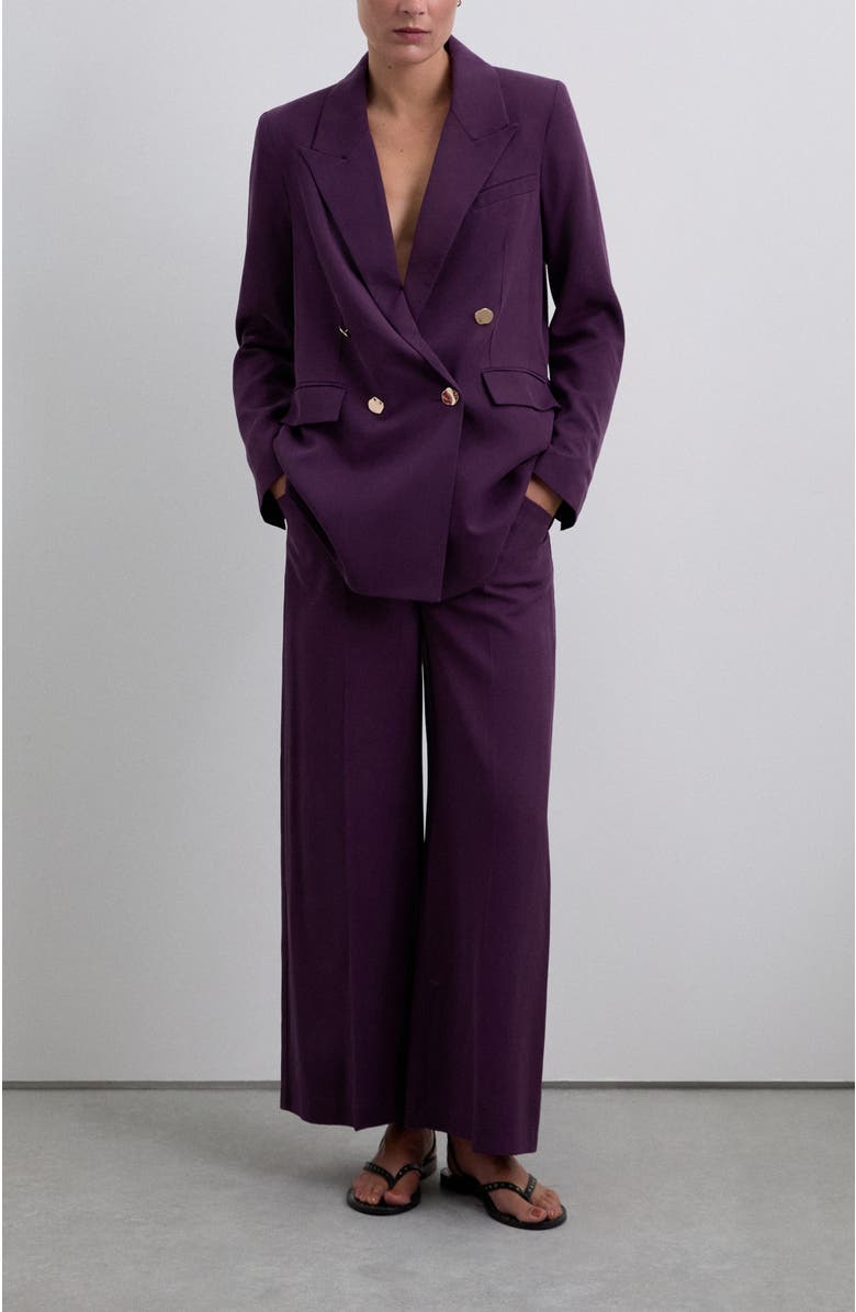 Scalpers Purple Blazer, Alternate, color, Purple