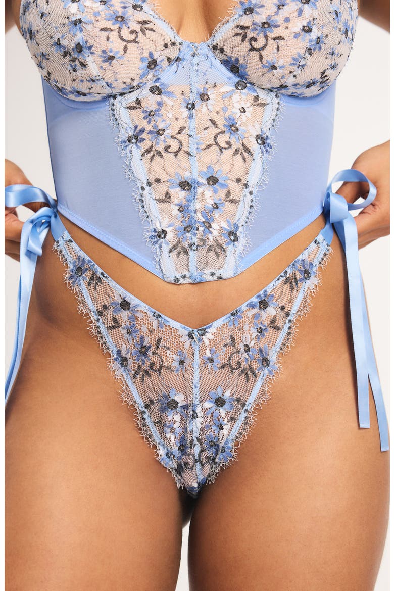 Daisy Darling Brazilian Briefs, Main, color, KIKI BLUE
