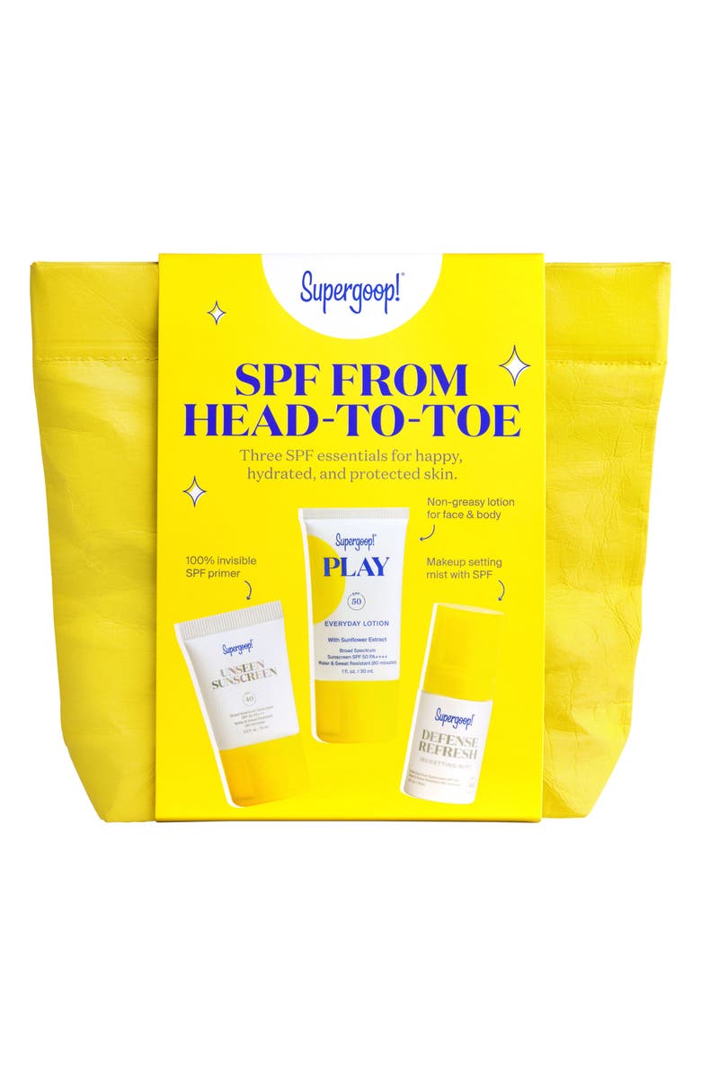 Supergoop!<sup>®</sup> Supergoop! SPF From Head-to-Toe Sunscreen Set, Alternate, color, 