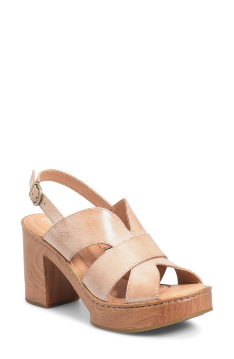 Nassau Slingback Platform Sandal (Women)