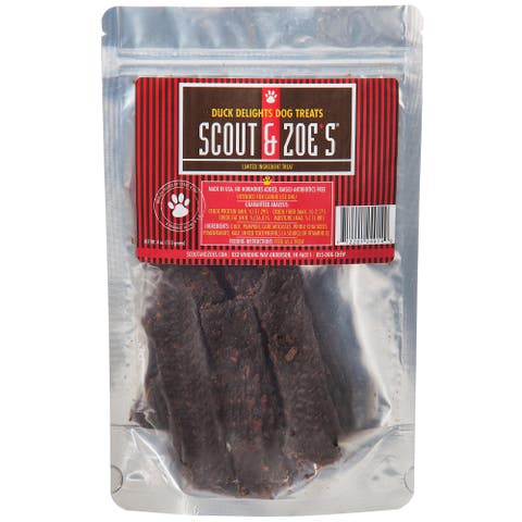 Duck Delights Jerky, 4oz Dog Treats, Grain Free Pet Chew