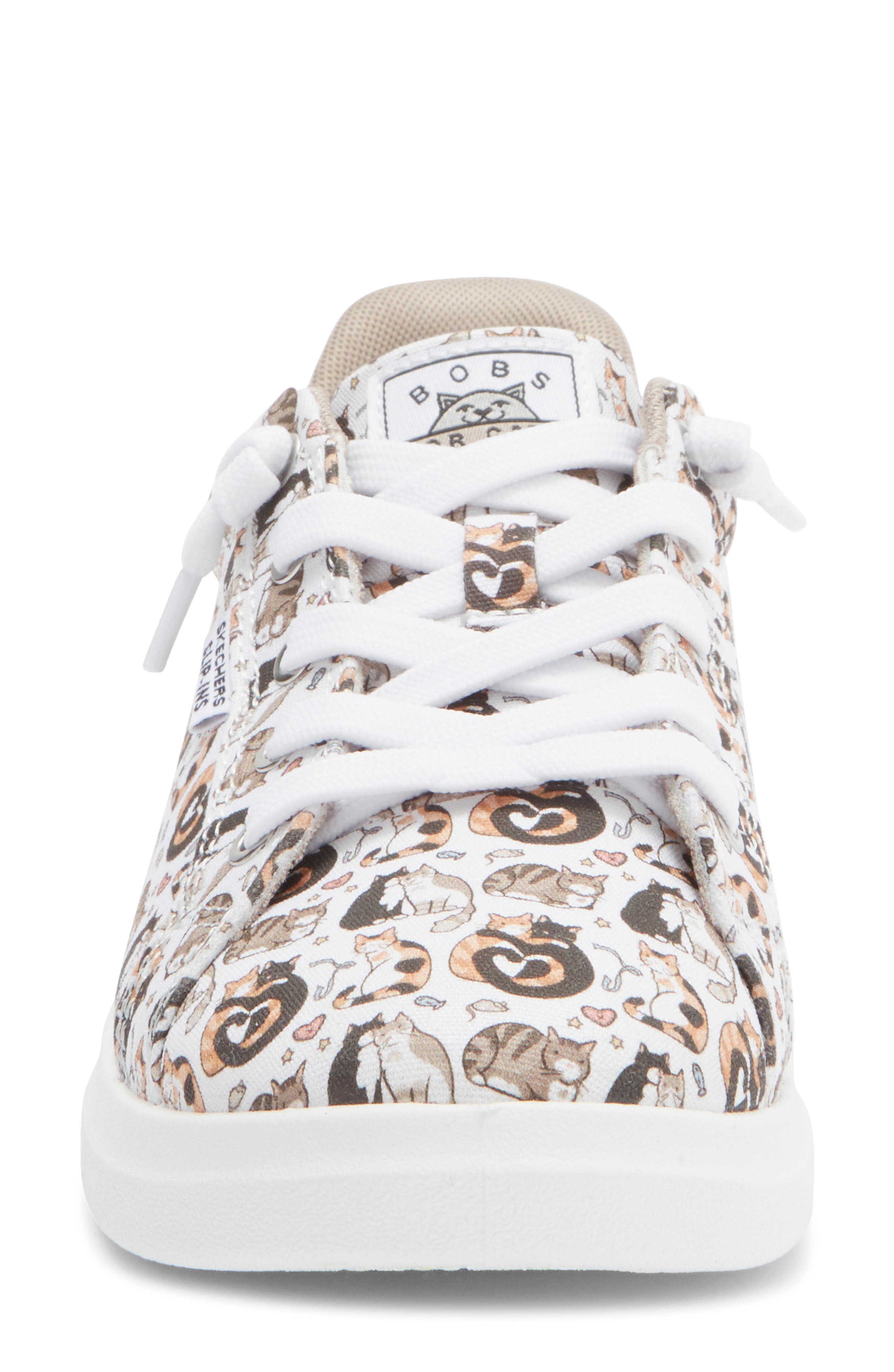 SKECHERS Slip-Ins<sup>®</sup> BOBS<sup>®</sup> D'Vine Sneaker, Alternate, color, White Multi