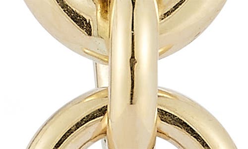 Ember Fine Jewelry Rolo Chain Drop Earrings In Gold