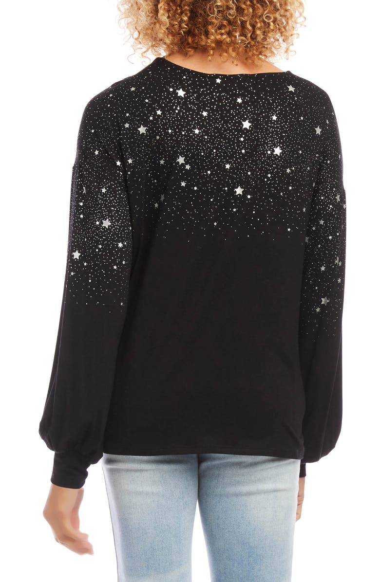 Karen Kane Star Print Top, Alternate, color,