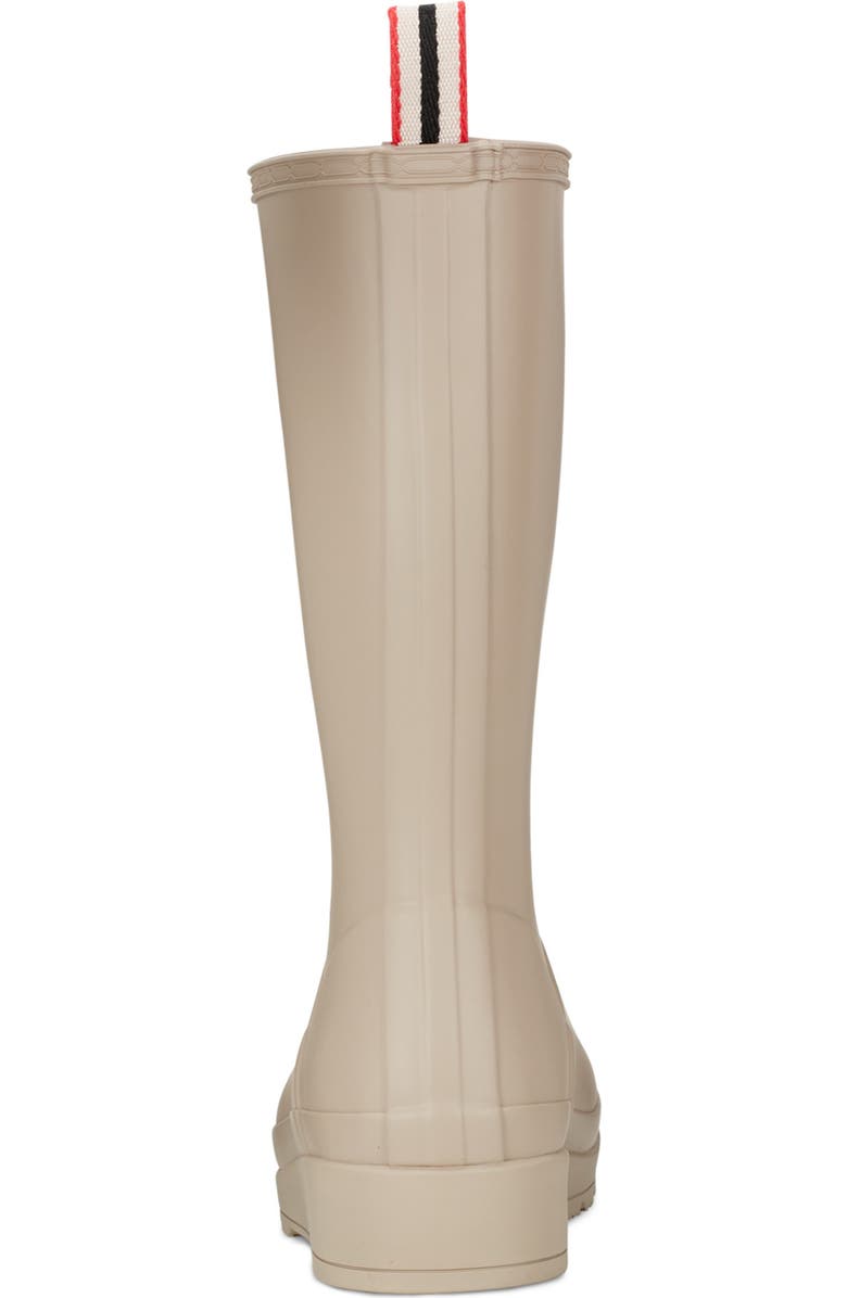 Hunter Original Play Tall Waterproof Rain Boot, Alternate, color, Blush Beige