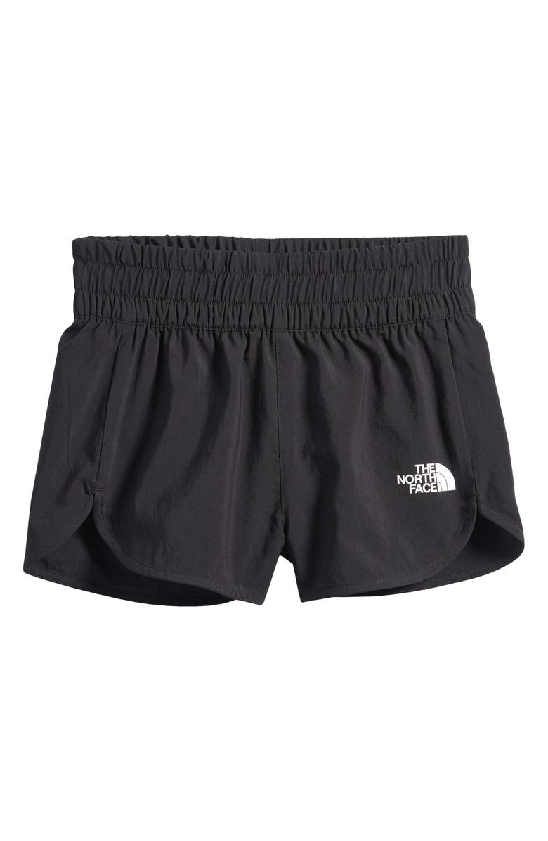 The North Face Kids' Girls Never Stop Water Repellent Shorts, Main, color, 
