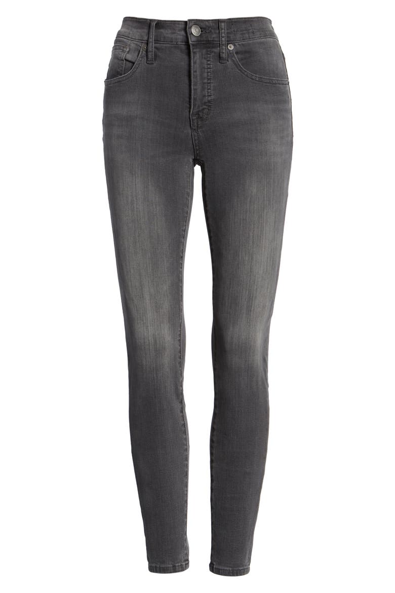 9-Inch High Waist Skinny Jeans, Alternate, color, COLTRANE