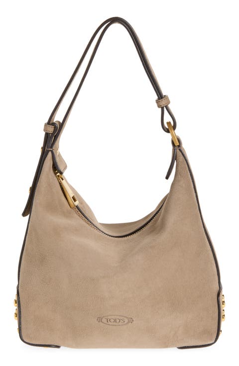 Gmt Sacca Mini Leather Hobo Bag