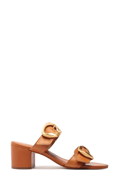 SCHUTZ SCHUTZ OLGA BUCKLE BLOCK HEEL SANDAL 