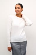 Kaffe KAsilla Cable Knit Regular Fit Pullover