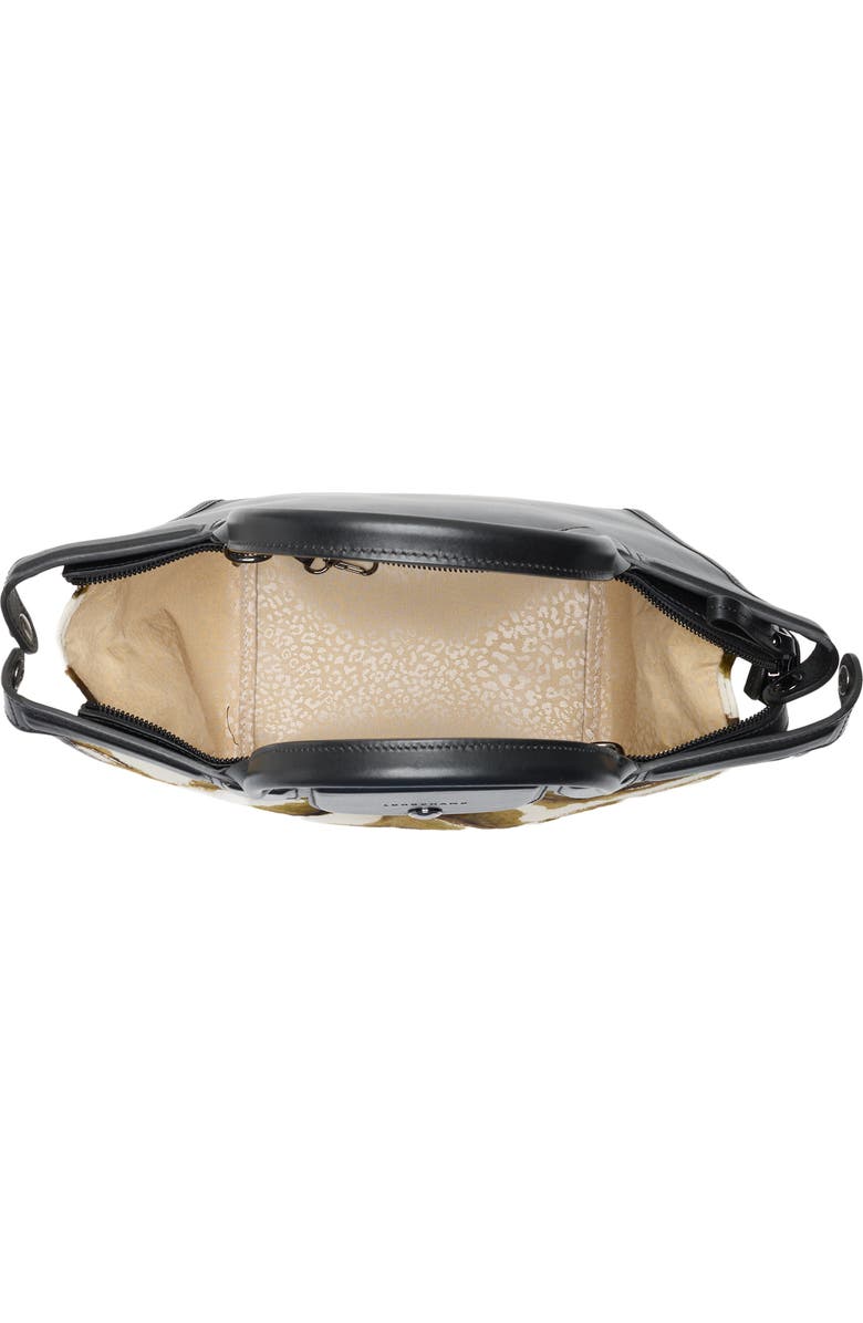 Longchamp Le Pliage Genuine Calf Hair Small Handbag, Alternate, color, Khaki