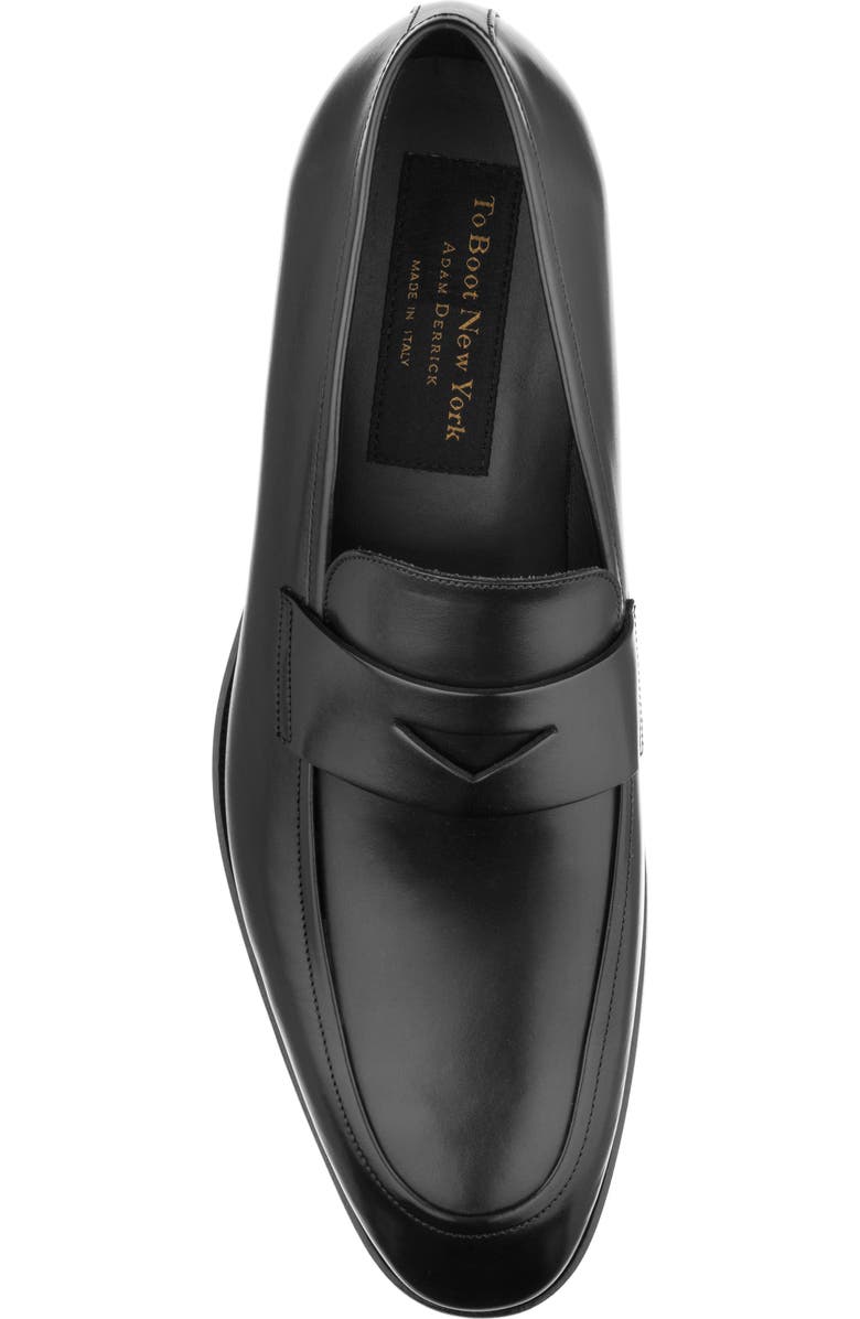 TO BOOT NEW YORK Jagger Penny Loafer, Alternate, color, Black