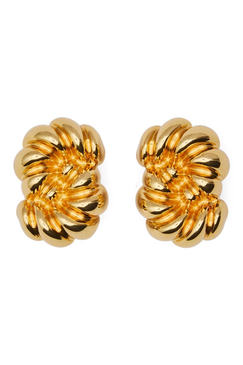 Loulou Stud Earrings, Alternate, color, GOLD