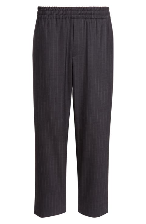 Trevor Pinstripe Wool Trousers