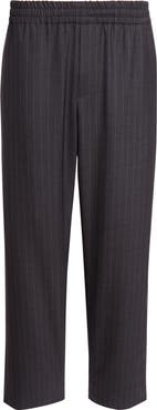 Burberry Trevor Pinstripe Wool Trousers
