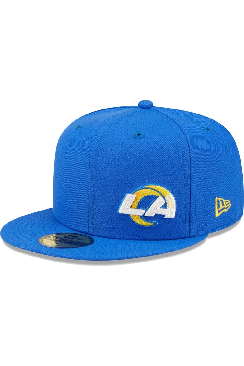 Men's New Era Royal Los Angeles Rams  Flawless 59FIFTY Fitted Hat, Main, color, Royal