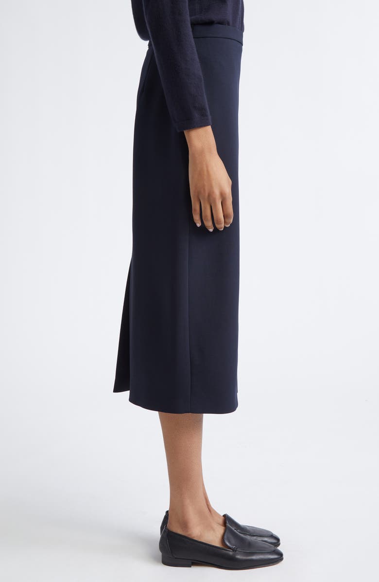 Max Mara Otre Stretch Wool Midi Skirt, Alternate, color, Ultramarine