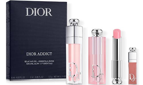 DIOR DIOR GLOW ADDICT HYDRATING LIP BALM & PLUMPING GLOSS SET