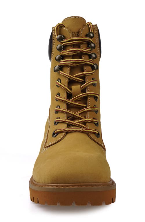Candies Candie's Denneley Lug Sole Bootie In Wheat