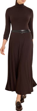 NIC+ZOE Victoria Long Sleeve Turtleneck Dress
