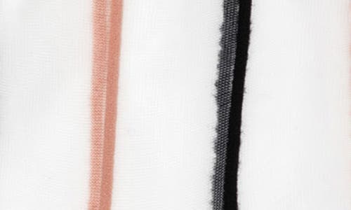 Hansel From Basel Grand Slam Sheer Short Crew Socks In Black