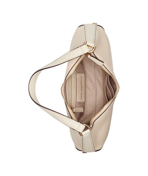 Karl Lagerfeld Paris Arielle Shoulder In Neutral