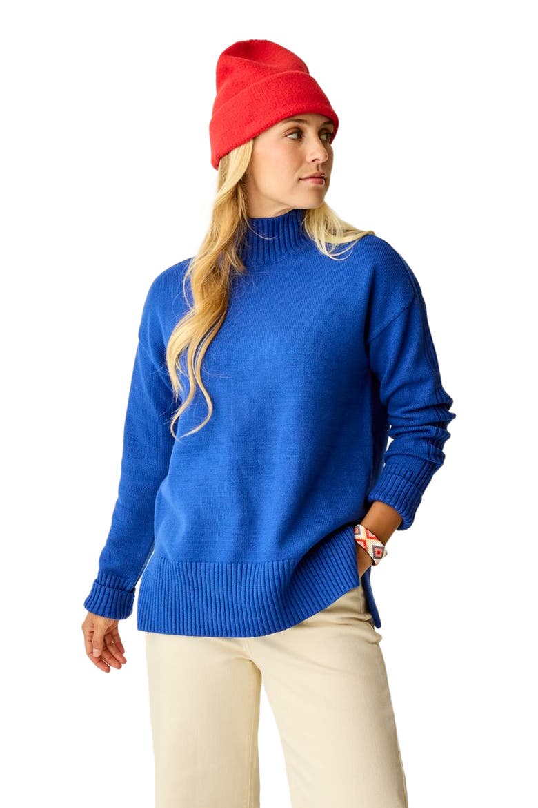 Woodward Sweater, Alternate, color, Capri Heather