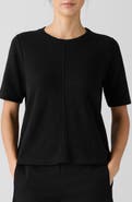 Eileen Fisher Crewneck Short Sleeve T-Shirt